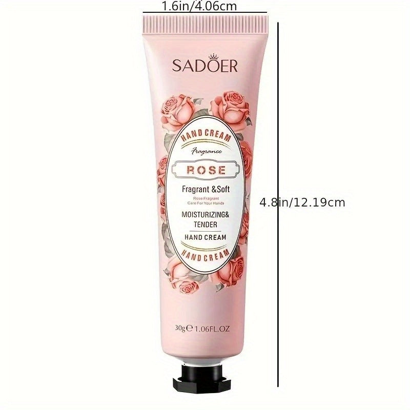 Fruit Hand Cream Travel Essay Small Pack Portable, Moisturizing, Refreshing, Non-Greasy, Portable, Compact And Portable