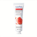 3\u002F1pc Pomegranate Hand Cream, Moisturizing And Hydrating, Refreshing And Non-Greasy, Nourishes Dry And Cracked Hands. Travel Essay Small Pack, Portable Pack, Travel Bag, Essential for Travel