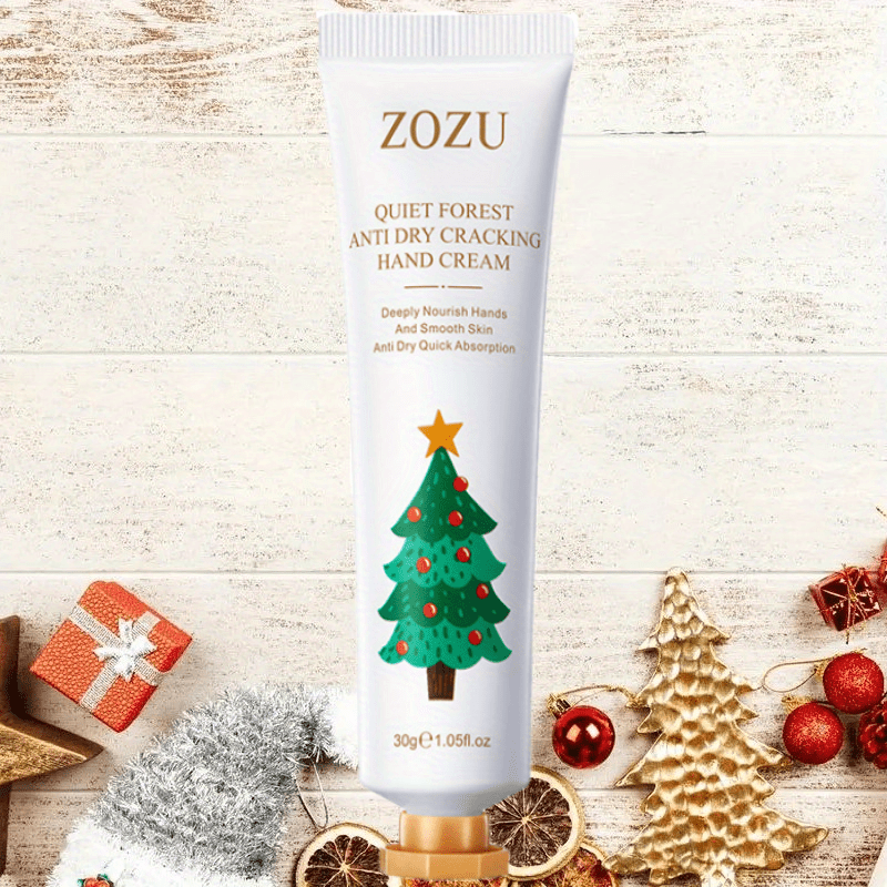 Christmas Hand Cream Christmas Gift Travel Essential Moisturizing and Hydrating Non-greasy Anti-cracking Small Size Portable Model Can Be Placed in Socks