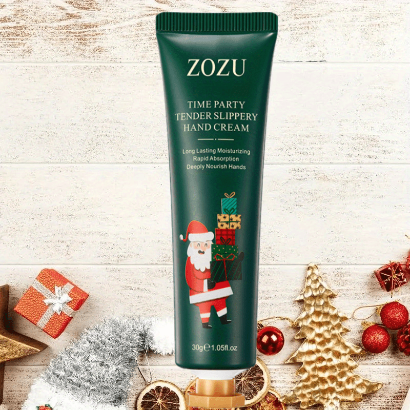 Christmas Hand Cream Christmas Gift Travel Essential Moisturizing and Hydrating Non-greasy Anti-cracking Small Size Portable Model Can Be Placed in Socks