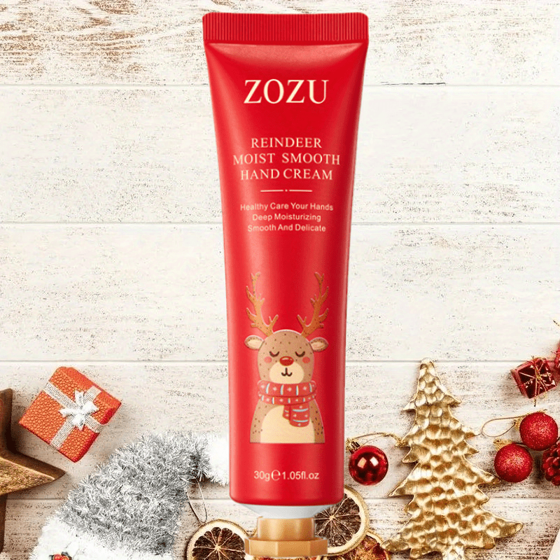 Christmas Hand Cream Christmas Gift Travel Essential Moisturizing and Hydrating Non-greasy Anti-cracking Small Size Portable Model Can Be Placed in Socks