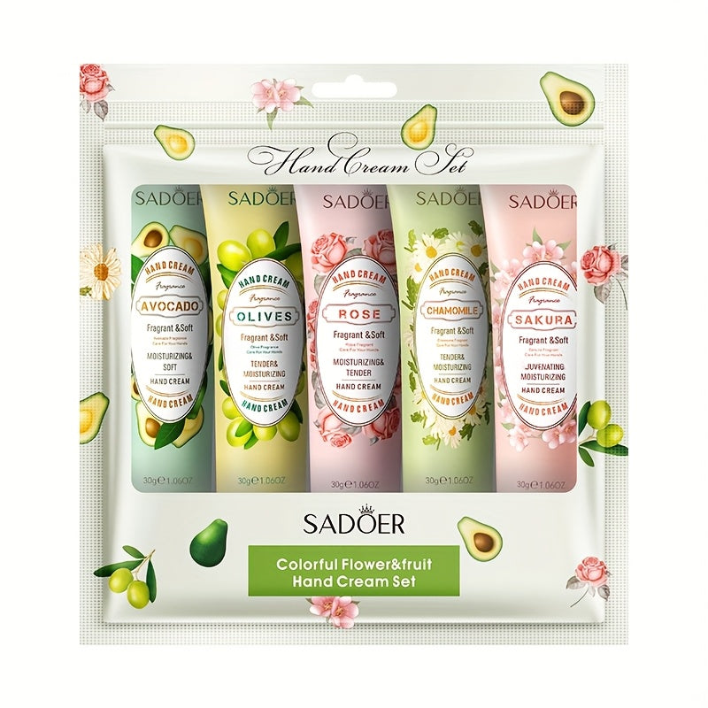 Fruit Hand Cream Travel Essay Small Pack Portable, Moisturizing, Refreshing, Non-Greasy, Portable, Compact And Portable