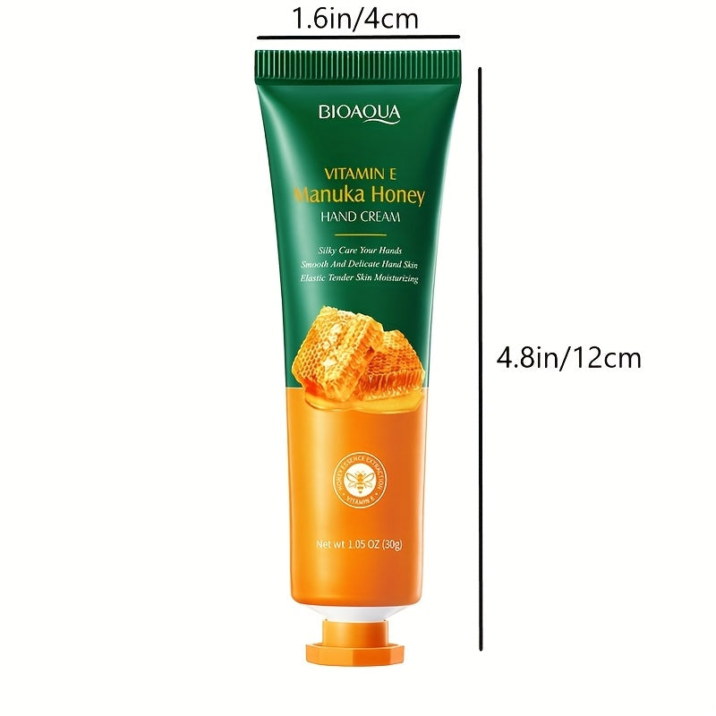 Honey Hand Cream, Brightening And, Vitamin E Hand Cream, Honey Moisturizing And Hydrating, Nourishing And Hydrating, Anti-Dry, Hydrating And Tender Skin, Fresh And Non-Greasy, Anti-Freezing And Anti-Cracking