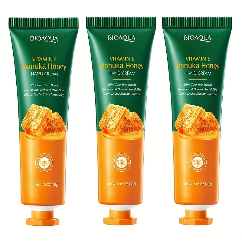 Honey Hand Cream, Brightening And, Vitamin E Hand Cream, Honey Moisturizing And Hydrating, Nourishing And Hydrating, Anti-Dry, Hydrating And Tender Skin, Fresh And Non-Greasy, Anti-Freezing And Anti-Cracking