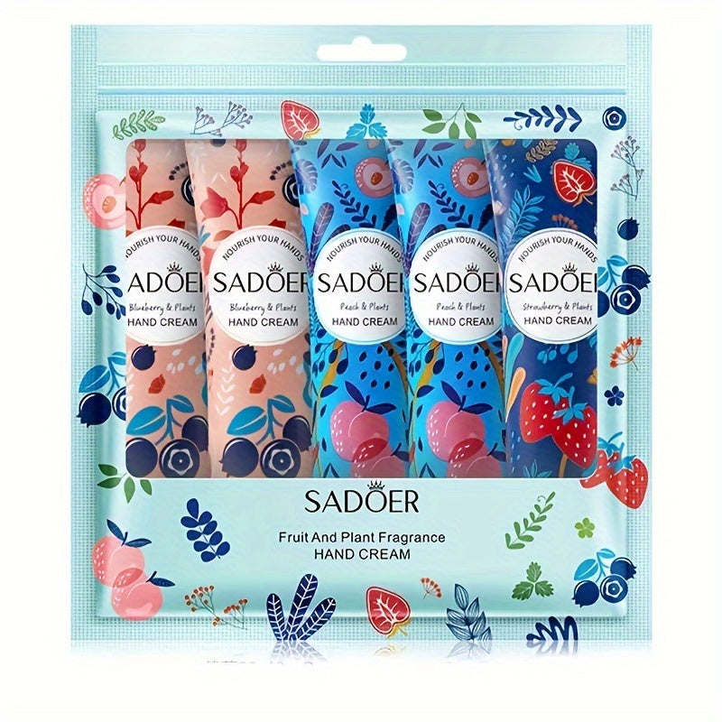 Fruit Hand Cream Travel Essay Small Pack Portable, Moisturizing, Refreshing, Non-Greasy, Portable, Compact And Portable