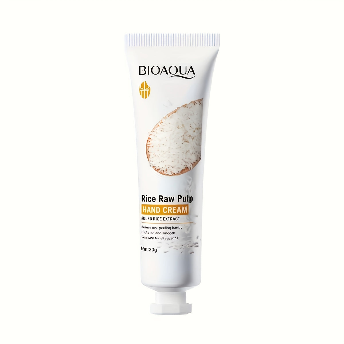 1\u002F2\u002F3pcs Rice Hand Cream, Moisturizing Hands to Prevent Dryness And Cracking, Quick Absorption, Refreshing And Non Greasy, Daily Application, Easy to Use