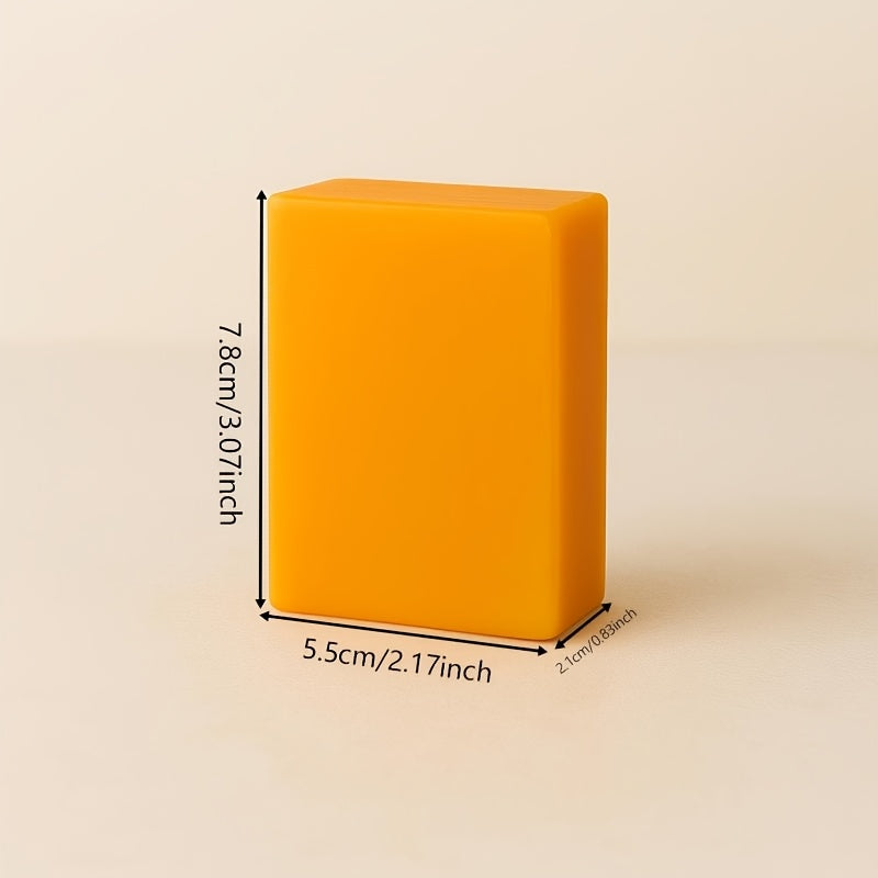 2pcs Persimmon Soap, Persimmon Extract Bath Soap, Deep Cleansing - Gentle Skincare Non-Irritating, Natural Ingredients, Multi-Use Soap, Rich Foam, Suitable for All Skin Types - Unisex