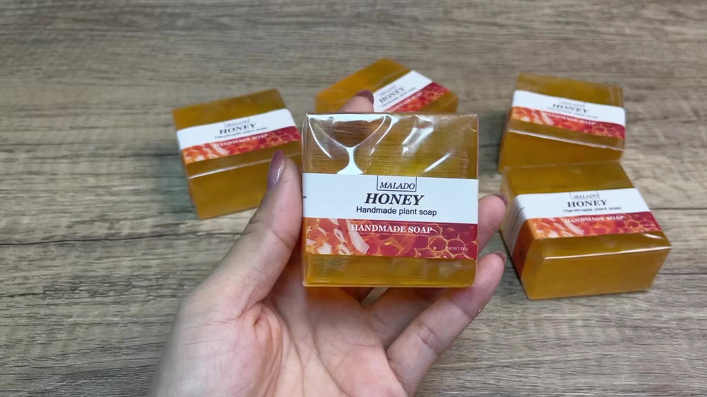 Honey Handmade Soap, Rich Foam, Suitable for Facial And Body Shower Daily Cleansing, Unisex