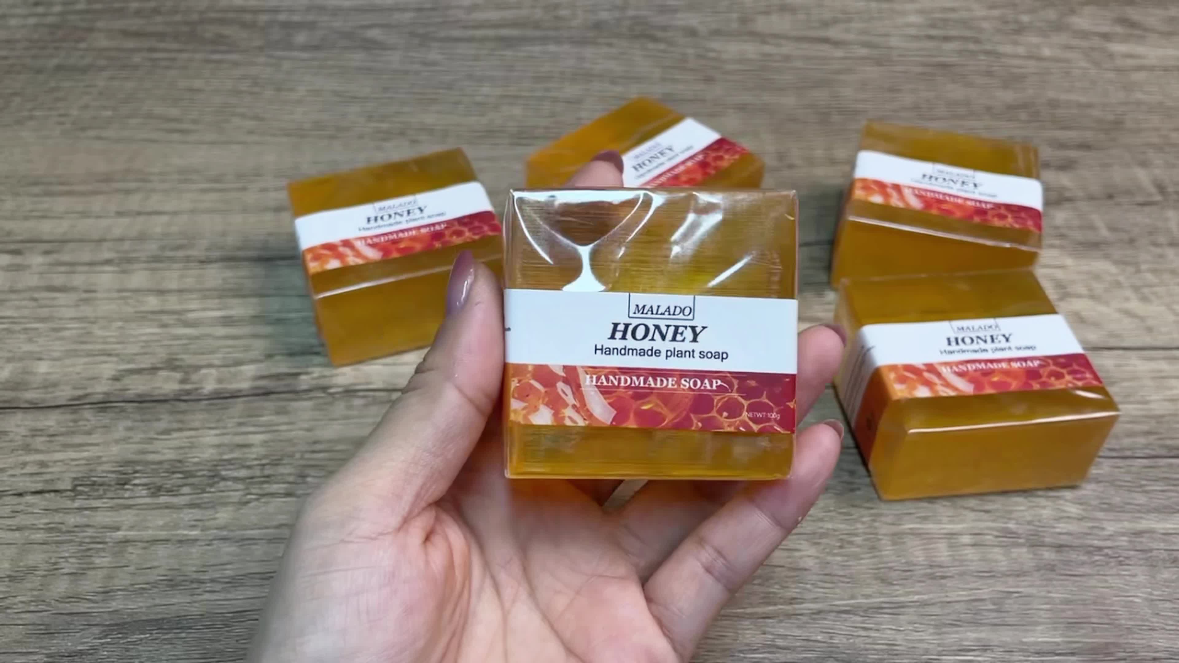 Honey Handmade Soap, Rich Foam, Suitable for Facial And Body Shower Daily Cleansing, Unisex